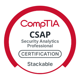 Security Analytics Professional (CSAP) badge